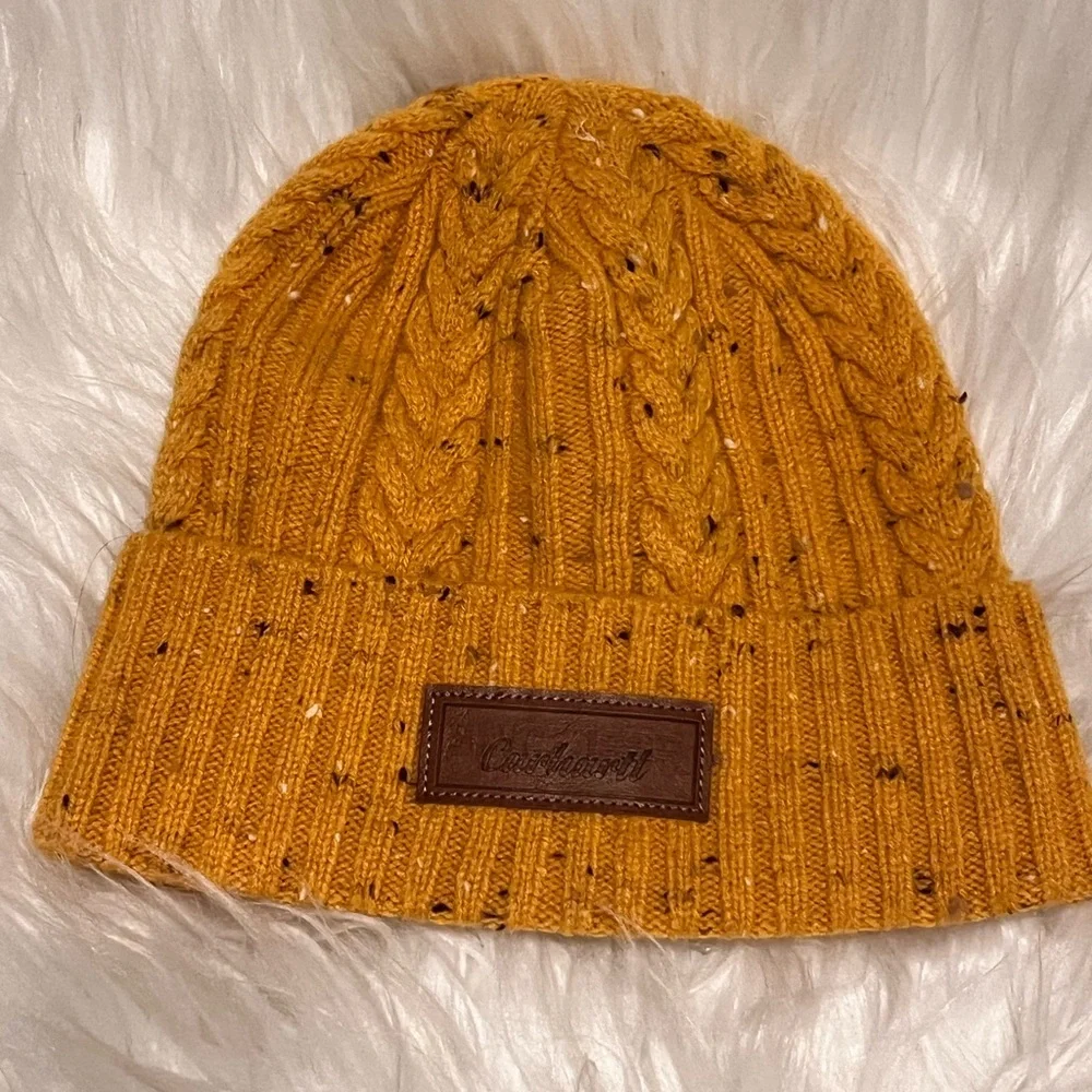 Carhartt Women’s Cable-Knit Wool Blend Beanie one size fits all